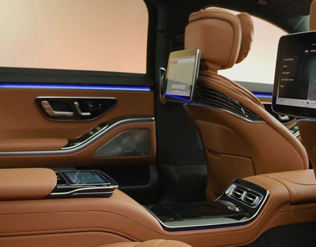 Захисне скло Pixsel для заднього монітора MERCEDES BENZ S-CLASS - 13.6“ 2020 - (гібридне глянець)