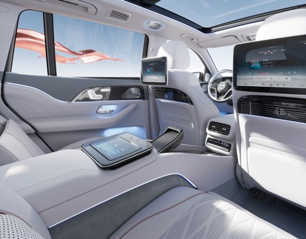 Захисне скло Pixsel для заднього планшета MERCEDES BENZ GLS-CLASS - 8.3“ 2019 - 2023 (гібридне глянець)