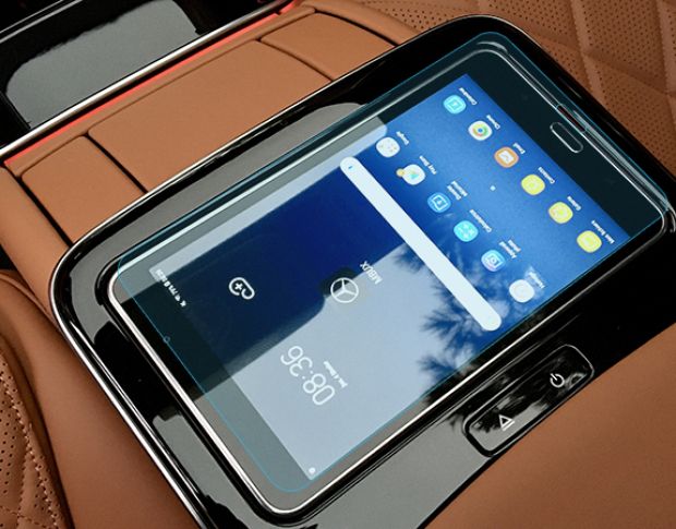 Захисне скло Pixsel для заднього планшета MERCEDES BENZ S-CLASS - 8.2“ 2020 - (гібридне мат)