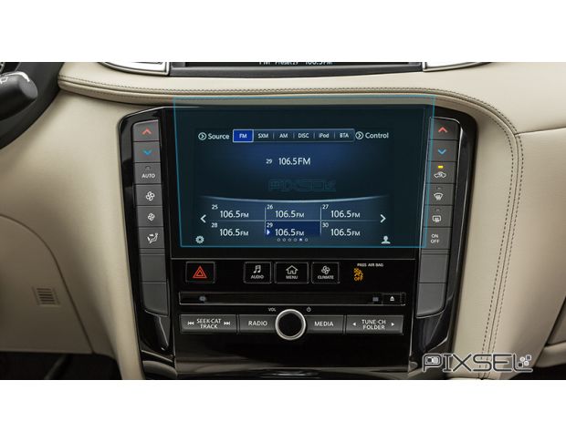 Захисне скло Pixsel для нижнього монітора INFINITI QX50 - 9“ 2018 - (гібридне глянець)
