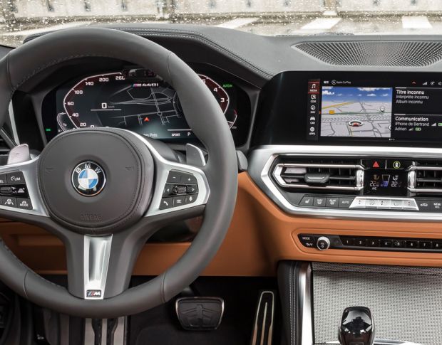 Защитное стекло Pixsel для панели приборов с камерой BMW 4 / M4 - 14“ 2020 - 2023 (G22, G23, G26, G82, G83) (гибридное мат)