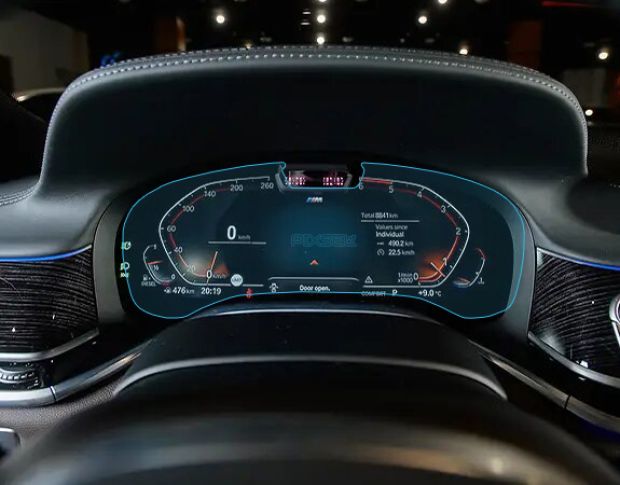 Захисне скло Pixsel для панелі приладів із камерою BMW 6 / M6 - 14.2“ 2017 - 2020 (G32) (гібридне глянець)