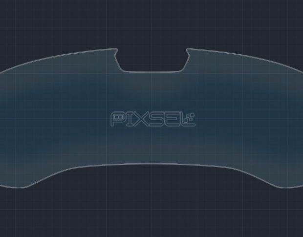 Захисне скло Pixsel для панелі приладів із камерою BMW 6 / M6 - 14.2“ 2017 - 2020 (G32) (гібридне мат)