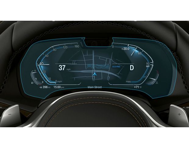 Захисне скло Pixsel для панелі приладів із камерою BMW X5 - 14.2“ 2019 - 2022 (G05) (гібридне мат)