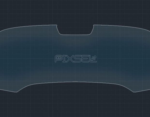 Захисне скло Pixsel для панелі приладів із камерою BMW X6 - 14.2“ 2019 - 2022 (G06) (гібридне мат)