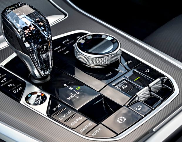 Защитное стекло Pixsel для селектора BMW X5 - 2.7“ 2019 - 2022 (G05) (гибридное глянец)
