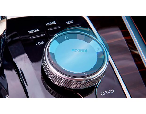 Защитное стекло Pixsel для селектора BMW X5 - 2.7“ 2019 - 2022 (G05) (гибридное глянец)