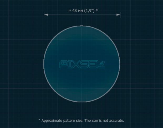 Защитное стекло Pixsel для селектора BMW X6 - 2.7“ 2019 - 2022 (G06) (гибридное мат)