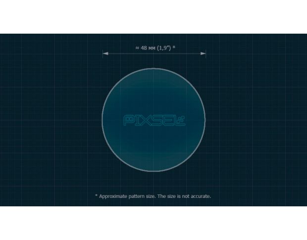 Защитное стекло Pixsel для селектора BMW X6 - 2.7“ 2019 - 2022 (G06) (гибридное мат)