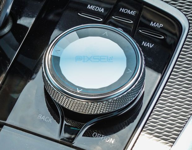 Защитное стекло Pixsel для селектора BMW X6 - 2.7“ 2019 - 2022 (G06) (гибридное мат)