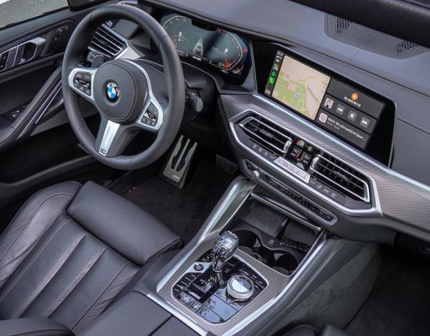 Защитное стекло Pixsel для селектора BMW X6 - 2.7“ 2019 - 2022 (G06) (гибридное мат)