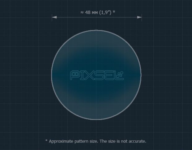 Захисне скло Pixsel для селектора BMW X6 - 2.7“ 2023 - (G06) (гібридне глянець)