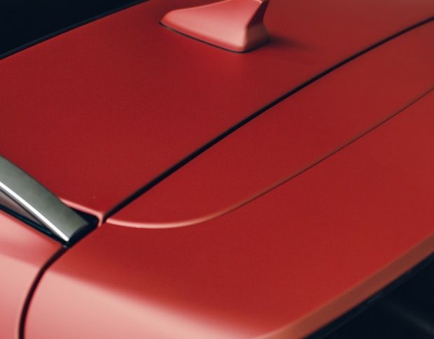 Arlon Matte Red Aluminium 551 1.524 m