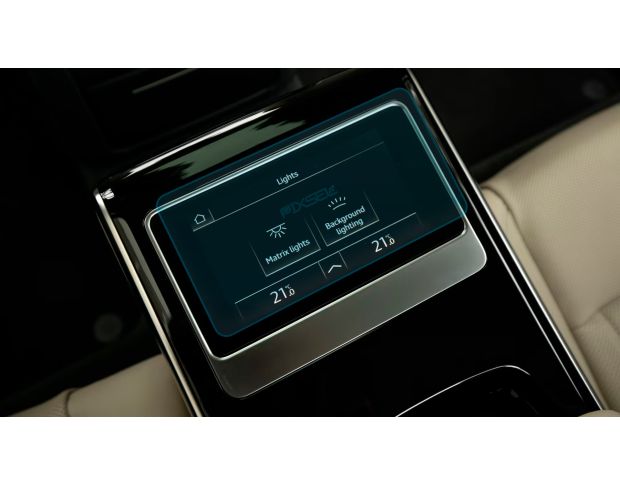 Защитное стекло Pixsel для заднего климат-контроля AUDI A8 / S8 - 7.3“ 2023 - (гибридное глянец)