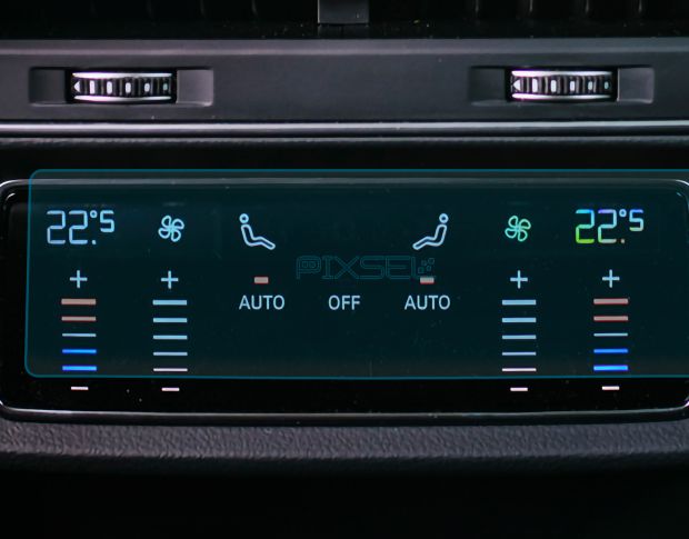 Захисне скло Pixsel на задній клімат-контроль AUDI Q7/SQ7/RSQ7 - 6.6“ 2019 - 2024 (гібридне глянець)