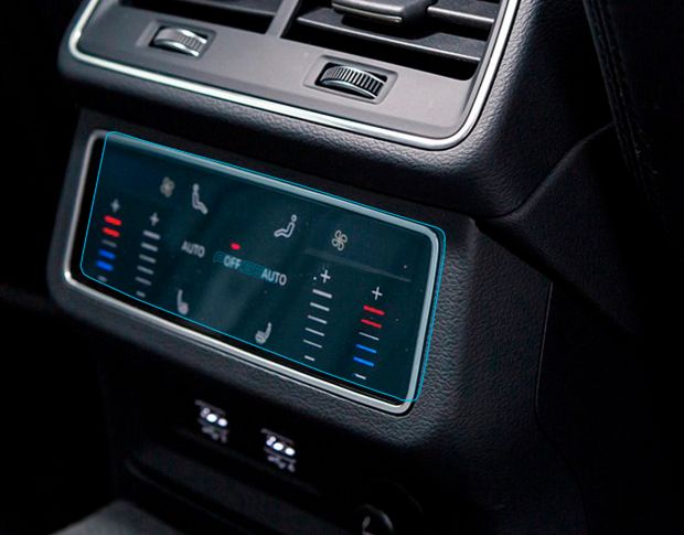 Защитное стекло Pixsel для заднего климат-контроля AUDI Q8 / SQ8 / RSQ8 - 6.6“ 2018 - 2022 (гибридное глянец)