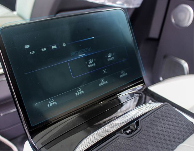 Защитное стекло Pixsel для заднего климат-контроля HONGQI E-HS9 - 10.8“ 2020 - (гибридное мат)