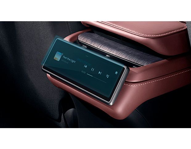 Защитное стекло Pixsel для заднего климат-контроля NIO EC7 - 7.1“ 2023 - (гибридное глянец)