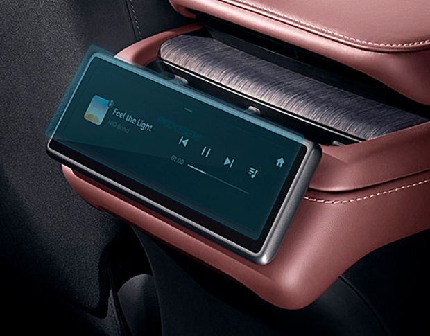 Защитное стекло Pixsel для заднего климат-контроля NIO EC7 - 7.1“ 2023 - (гибридное мат)