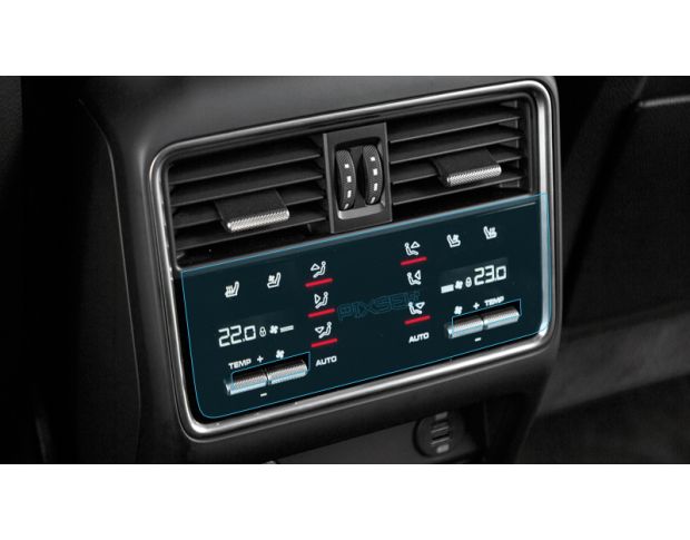 Защитное стекло Pixsel для заднего климат-контроля PORSCHE CAYENNE - 8.6“ 2017 - 2022 (гибридное глянец)