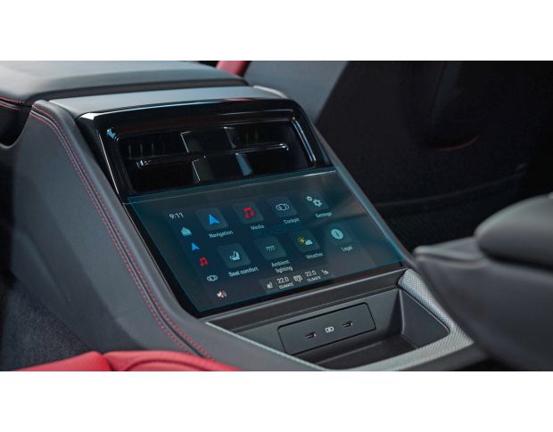 Захисне скло Pixsel на задній клімат PORSCHE PANAMERA - 9“ 2024 - (гібридне мат)