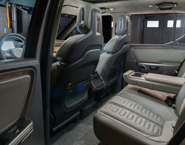 Захисне скло Pixsel на задній клімат RIVIAN R1S - 8.4“ 2022 - (гібридне глянець)