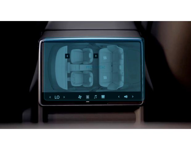 Защитное стекло Pixsel для заднего климат-контроля TESLA MODEL 3 - 8.7“ 2023 - (гибридное глянец)