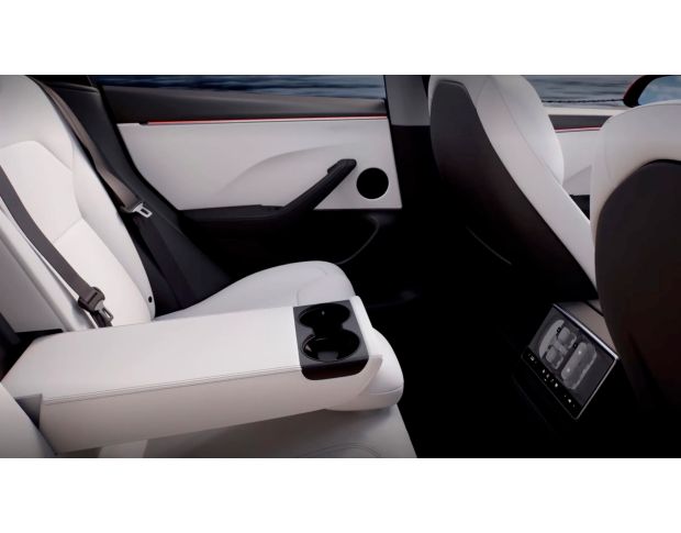 Защитное стекло Pixsel для заднего климат-контроля TESLA MODEL 3 - 8.7“ 2023 - (гибридное глянец)