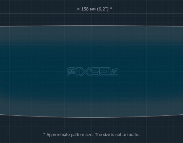 Защитное стекло Pixsel для заднего климат-контроля ZEEKR 001 - 6.8“ 2022 - (гибридное глянец)