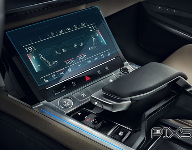 Захисне скло Pixsel на клімат AUDI E-TRON - 10.2“ 2018 - 2022 (гібридне мат)