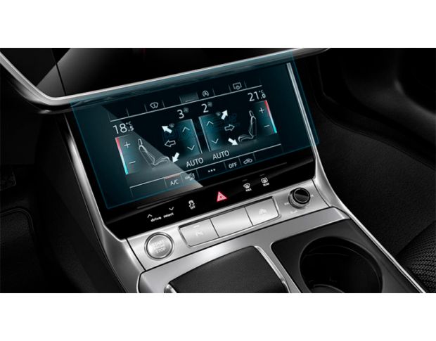 Захисне скло Pixsel на клімат AUDI Q7/SQ7/RSQ7 - 10.2“ 2019 - 2024 (гібридне глянець)