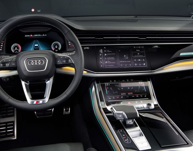 Захисне скло Pixsel на клімат AUDI Q8 / SQ8 / RSQ8 - 10.2“ 2023 - (гібридне глянець)