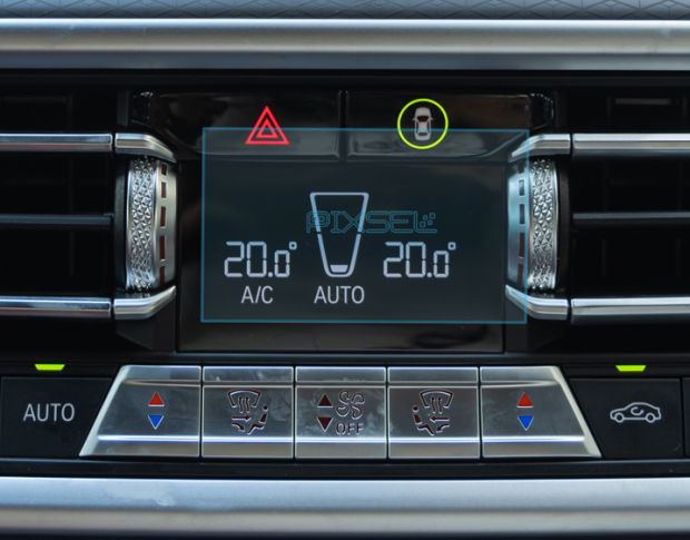 Захисне скло Pixsel на клімат BMW X4 - 2.9“ 2022 - (G02) (гібридне мат)