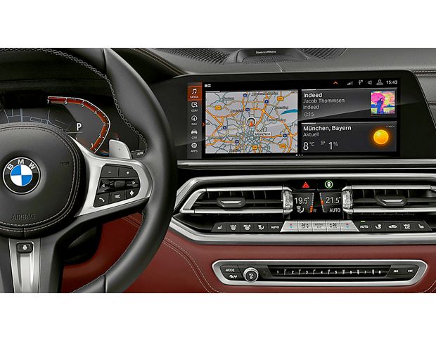 Защитное стекло Pixsel для климат-контроля BMW X6 - 2.9“ 2019 - 2022 (G06) (гибридное глянец)