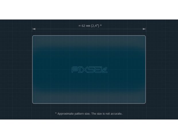 Захисне скло Pixsel на клімат BMW X7 - 2.9“ 2019 - 2022 (G07) (гібридне глянець)
