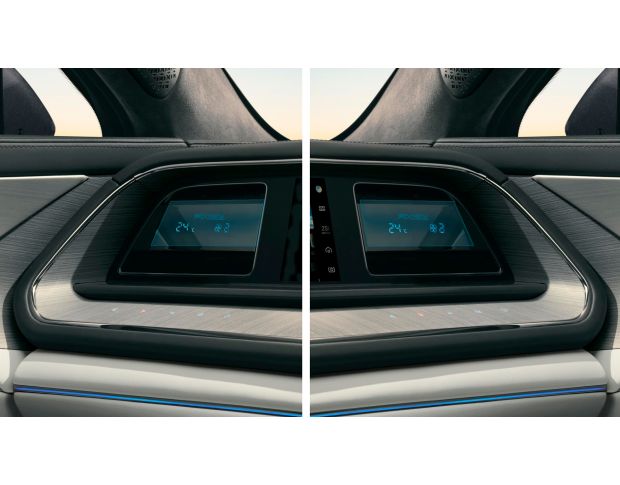 Защитное стекло Pixsel для климат-контроля DENZA N7 - 5.7“ 2023 - (гибридное мат)
