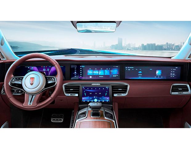 Захисне скло Pixsel на клімат HONGQI E-HS9 - 10.8“ 2020 - (гібридне глянець)