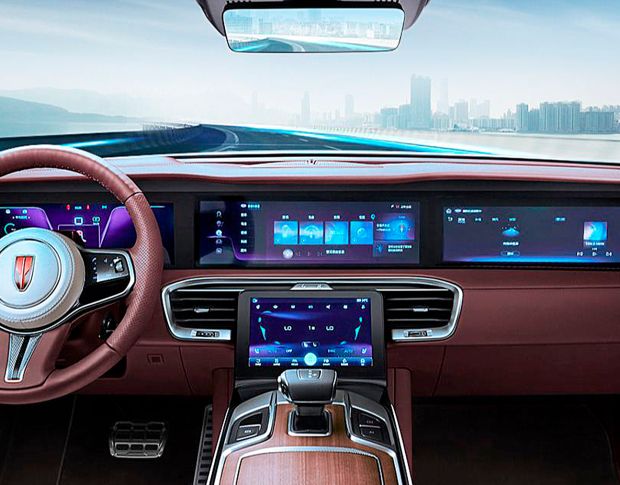 Захисне скло Pixsel на клімат HONGQI E-HS9 - 10.8“ 2020 - (гібридне глянець)