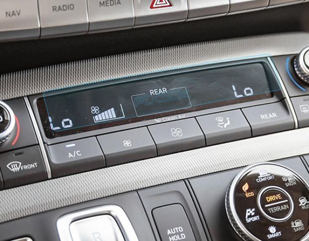 Захисне скло Pixsel на клімат HYUNDAI PALISADE - 5.9“ 2018 - 2022 (гібридне глянець)