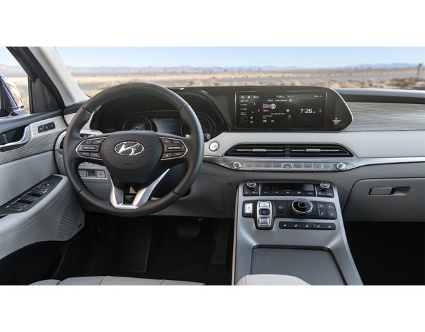 Захисне скло Pixsel на клімат HYUNDAI PALISADE - 5.9“ 2018 - 2022 (гібридне глянець)