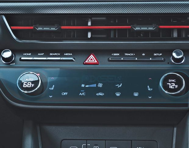Захисне скло Pixsel на клімат HYUNDAI SONATA - 12.3“ 2023 - (гібридне глянець)