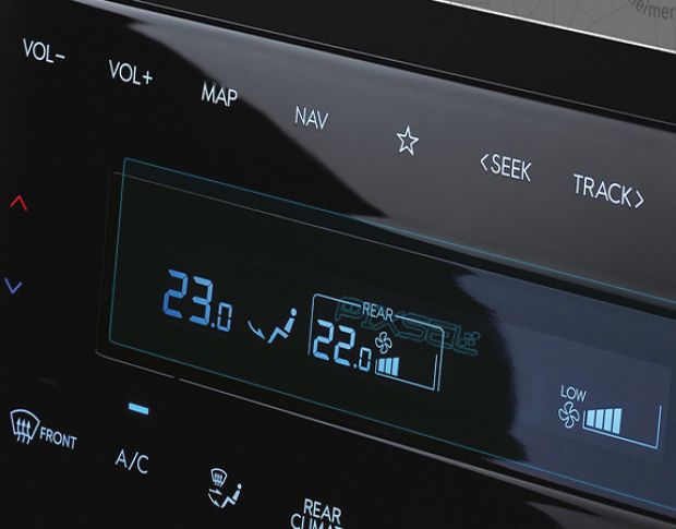 Защитное стекло Pixsel для климат-контроля HYUNDAI STARIA - 4.9“ 2021 - (гибридное глянец)