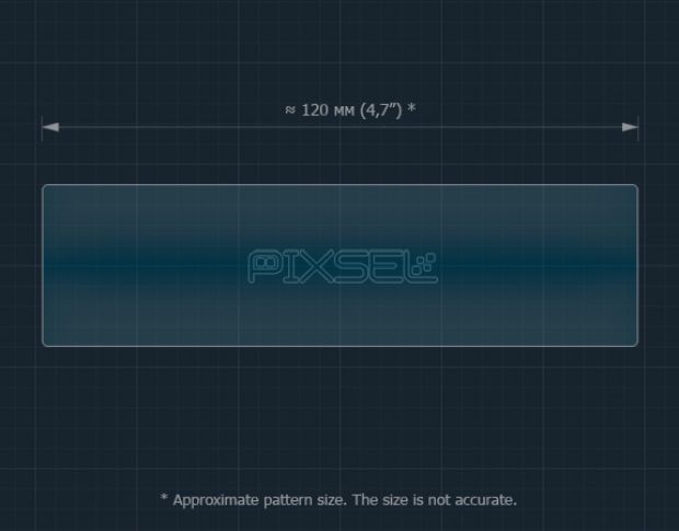 Захисне скло Pixsel на клімат HYUNDAI STARIA - 4.9“ 2021 - (гібридне мат)