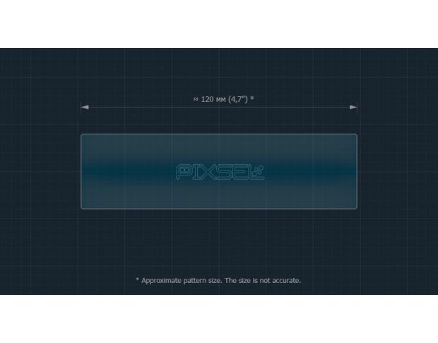 Захисне скло Pixsel на клімат HYUNDAI STARIA - 4.9“ 2021 - (гібридне мат)