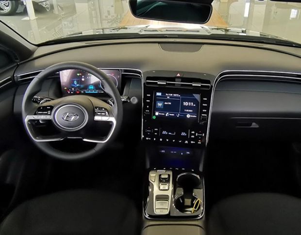 Защитное стекло Pixsel для климат-контроля HYUNDAI TUCSON - 4.9“ 2020 - 2023 (гибридное глянец)