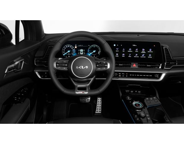 Защитное стекло Pixsel для климат-контроля KIA SPORTAGE - 14“ 2022 - 2024 (гибридное глянец)