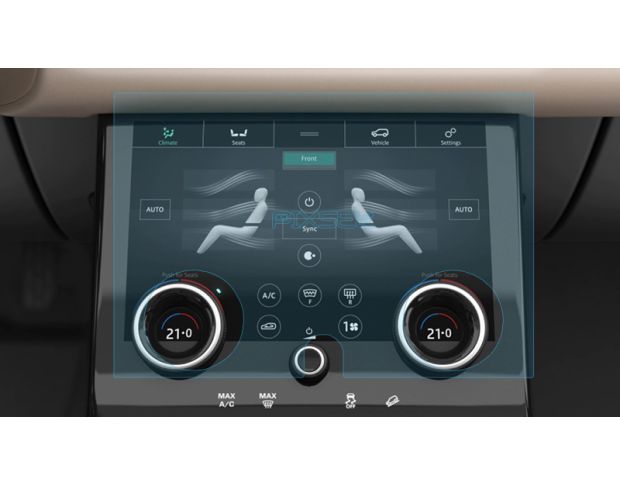 Защитное стекло Pixsel для климат-контроля LAND ROVER RANGE ROVER VELAR - 11.9“ 2020 - 2023 (гибридное мат)