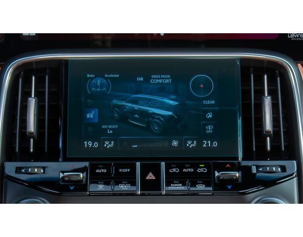 Защитное стекло Pixsel для климат-контроля LEXUS LX - 8.7“ 2021 - (гибридное мат)