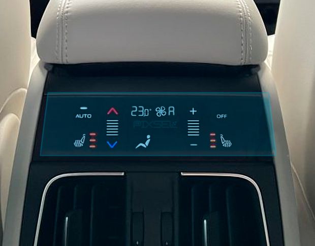 Захисне скло Pixsel на клімат MASERATI GRECALE - 6.7“ 2023 - (гібридне глянець)