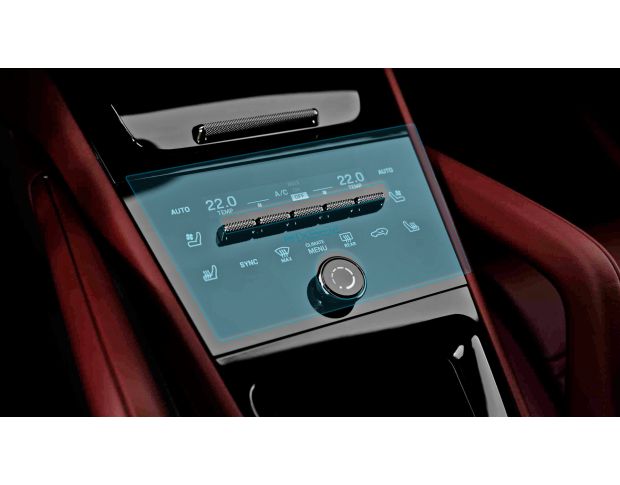 Захисне скло Pixsel на клімат PORSCHE CAYENNE - 8.8“ 2023 - (гібридне глянець)